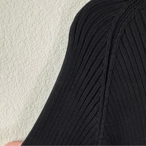 EMERSON FRY Rib Knit Sweater Back Organic Dress SZ XS - Picture 4 of 9